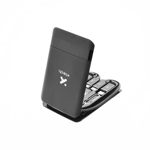 Estuche portátil multifuncional con cable USB C