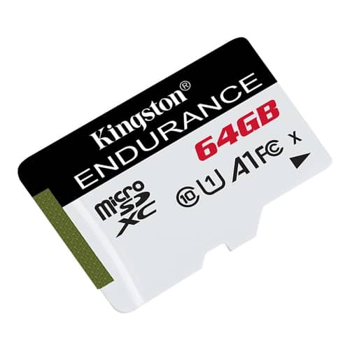 Tarjeta de Memoria KINGSTON High Endurance MicroSDXC 64GB UHS-I U1 V10 A1 95MB/s