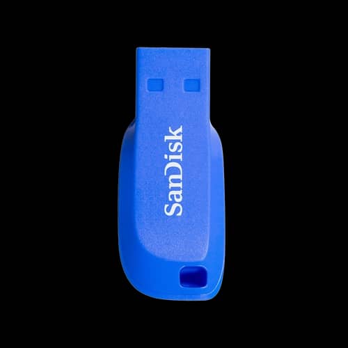 Pen Drive SANDISK Cruzer Blade 32GB USB 2.0 Tipo A Azul