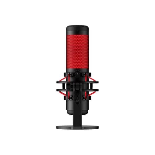 Micrófono HYPERX QuadCast Negro y Rojo