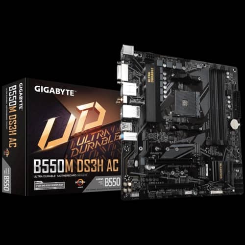 Motherboard GIGABYTE B550M DS3H AC Ultra Durable WIFI AM4 DDR4