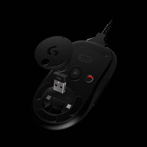 Mouse Inalámbrico LOGITECH GPRO Negro