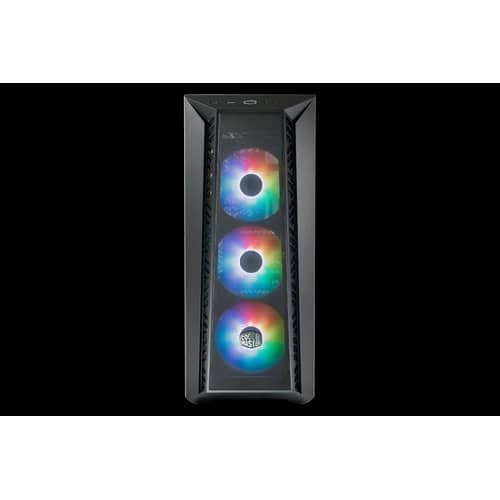 Gabinete Cooler Master MasterBox 520 Mesh Black Mid Tower ARGB S/Fuente