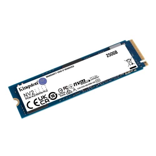Disco Interno SSD KINGSTON NV2 250GB M.2 NVMe PCIe 4.0  3000MB/s