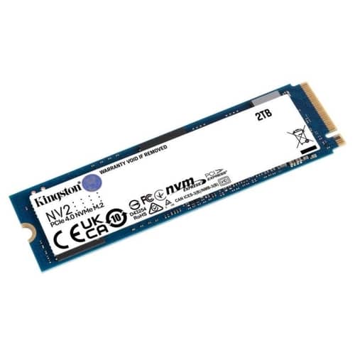 Disco Interno SSD KINGSTON NV2 2TB M.2 NVMe PCIe 4.0  3500MB/s