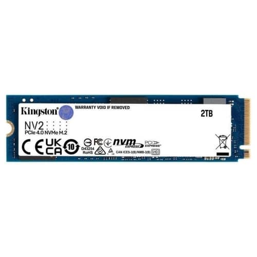 Disco Interno SSD KINGSTON NV2 2TB M.2 NVMe PCIe 4.0  3500MB/s
