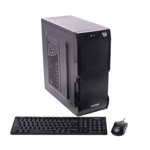 KIT GABINETE CROMAX CM-2801 FUENTE 600W TECLADO MOUSE