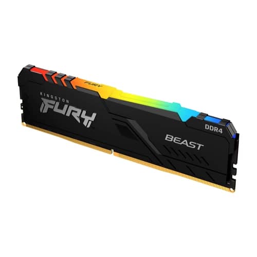Memoria PC Fury DDR5 32GB 5200 Beast Neg RGB 16Gbi