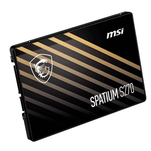 Disco Interno SSD MSI SPATIUM S270 480GB 2.5" SATA 3.0  500MB/s