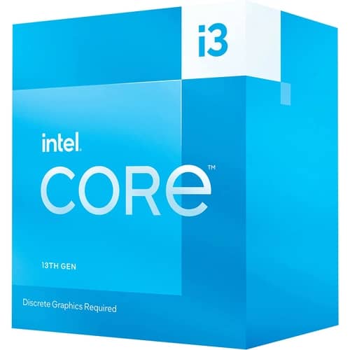 Procesador INTEL Core i3-13100F 3.40GHz LGA1700 DDR4/DDR5