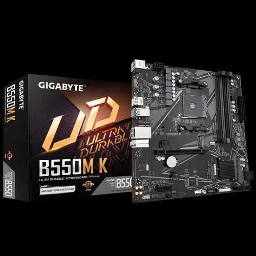 Motherboard GIGABYTE B550M K AM4 DDR4