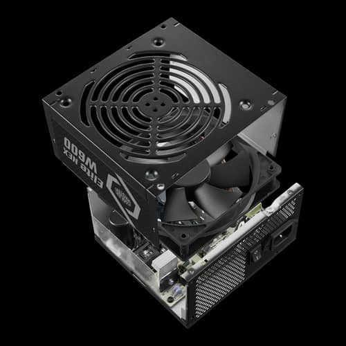 Fuente Cooler Master Elite NEX W600 230V 80 Plus White