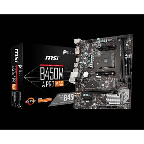 Motherboard MSI B450M-A PRO MAX AM4 DDR4