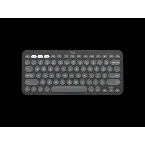 Teclado Inalámbrico Logitech Pebble 2 K380 Negro