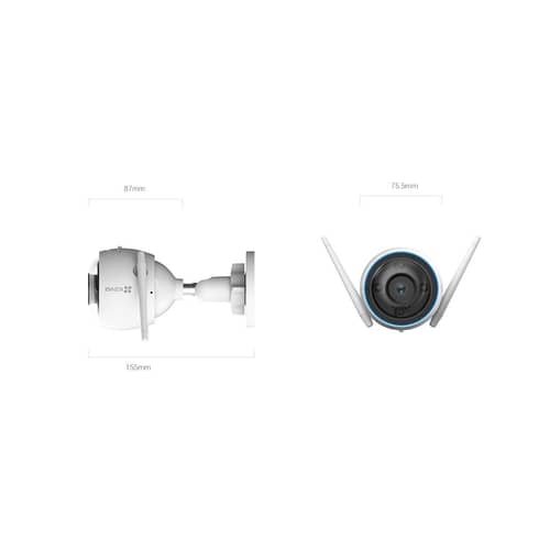 Camara wifi Ezviz Exterior H3 3MP Color