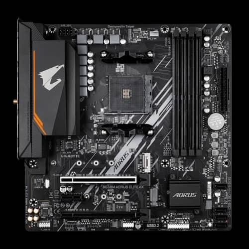 Motherboard (AM4) GIGABYTE B550M AORUS ELITE AX