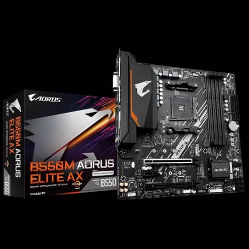 Motherboard (AM4) GIGABYTE B550M AORUS ELITE AX