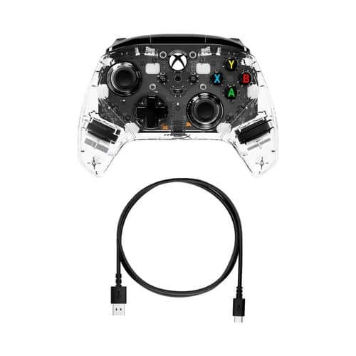 Control HyperX Clutch - RGB - Xbox -(Transparente)