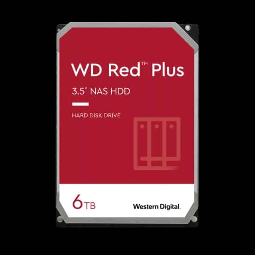 Disco Interno HDD WESTERN DIGITAL Red 6TB 3.5" SATA 3.0 5400rpm