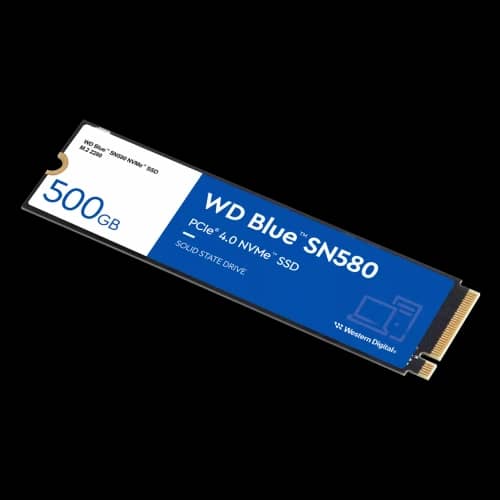Disco SSD WD 500GB Blue SN580 NVMe gen4 4000MB/S