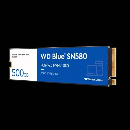 Disco SSD WD 500GB Blue SN580 NVMe gen4 4000MB/S