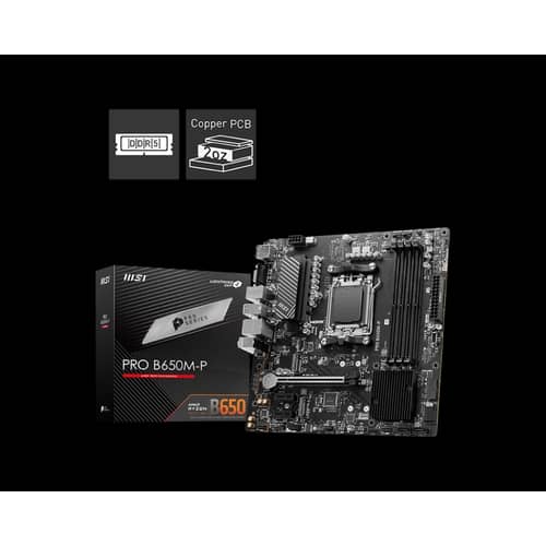 Motherboard MSI PRO B650M-P AM5 DDR5