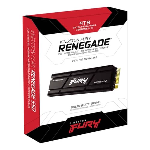 Disco SSD 4T Renegade M.2 2280 PCIe 4.0 NVMe