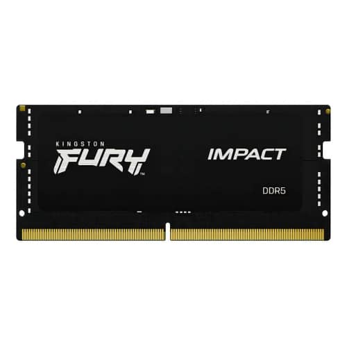 Memoria SODIMM Fury DDR5 16GB 5600MHz Impact Negra