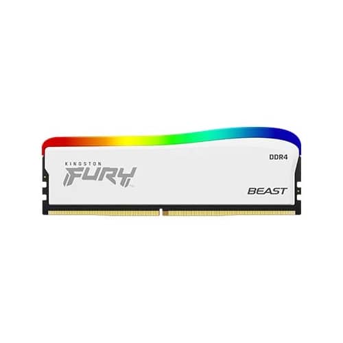 Memoria PC Fury DDR4 16GB 3600MHz Beast RGB Blanca