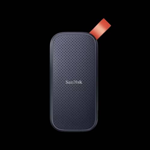 Disco SSD Externo Sandisk Portable 480Gb USB-C lectura 520MB/s