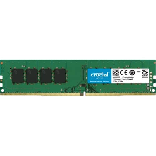Memoria Crucial PC DDR4 32GB 3200MHz UDIMM CL22