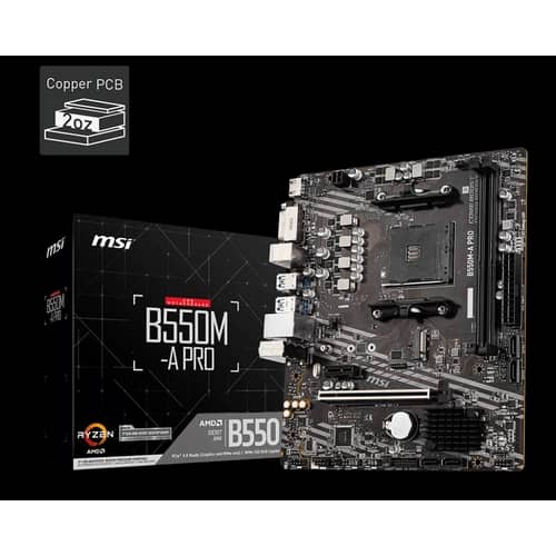 Motherboard MSI B550M-A PRO (AM4)