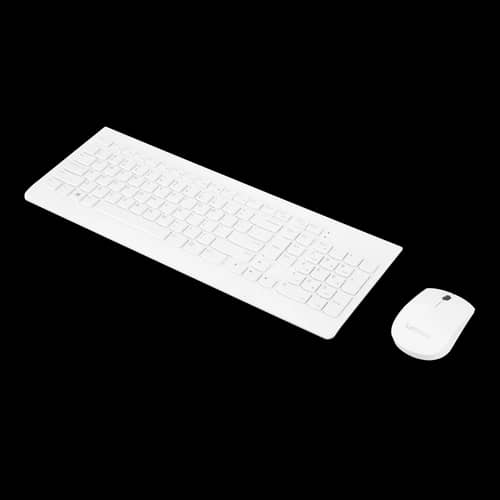 Lenovo Combo Teclado y Mouse 510 Wireles ( Blanco)