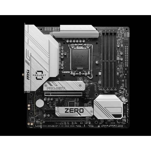 Motherboard MSI B760M PROJECT ZERO DDR5 (LGA1700)