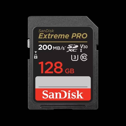 Tarjeta SD Sandisk Extreme PRO 128GB 200MB/s 4K