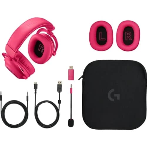 Auriculares Inalámbricos Logitech GPRO X2 Magenta