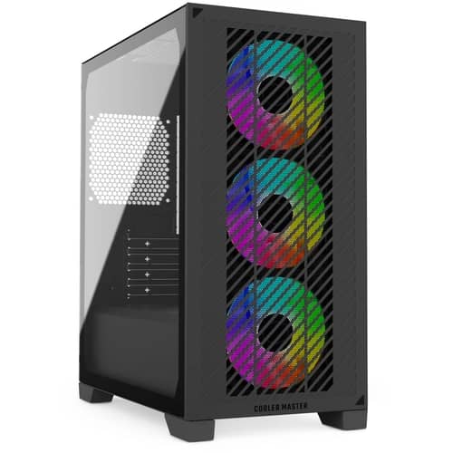 Gabinete Cooler Master Elite 301 Black s/fuente