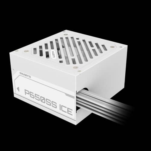 Fuente Gigabyte P650SS 650W 80 PLUS Silver Blanca