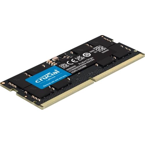 Memoria RAM SODIMM Crucial 16GB DDR5-5600Mhz CL46 (16Gbit)