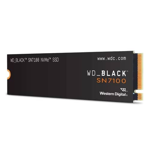 Disco Interno SSD WD Black SN7100 500GB M.2 2280 NVMe PCIe 4.0 6800MB/S