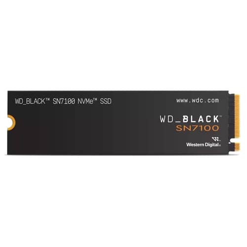 Disco SSD Western Digital 2TB Black SN7100 M.2 2280 NVMe 7250MB/S Gen 4.0