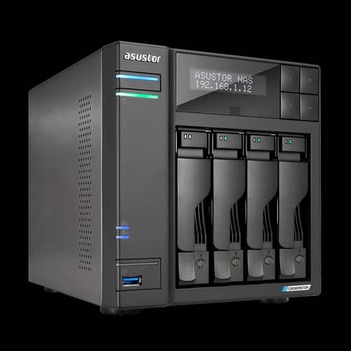 Asustor NAS Tower Lockerstor 4 Gen 2 AS6704T 4X3.5/2.5