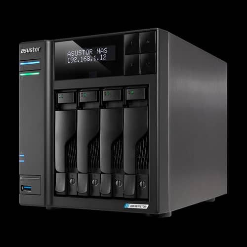 Asustor NAS Tower Lockerstor 4 Gen 2 AS6704T 4X3.5/2.5