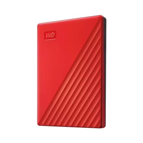 Disco duro portatil WD My Passport 1TB USB 3.2 Rojo