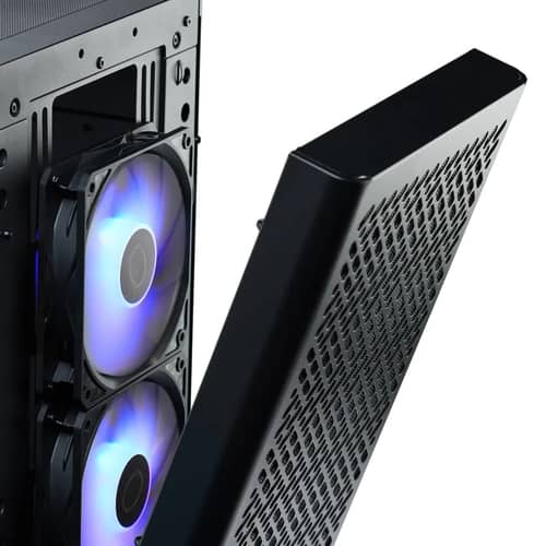 Gabinete Cooler Master Elite 502 Black 3 Fans ARGB s/fuente