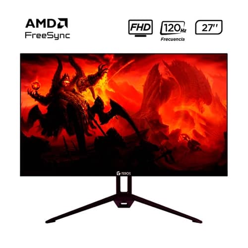 Monitor Teros TE-2713S Gaming 27" Plano IPS FHD (1920 x 1080) 120Hz 1ms Ficha USA