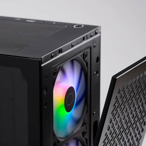 Gabinete Cooler Master Elite 302 Black 3 fans ARGB s/fuente