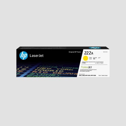 HP Toner  222A Amarillo
