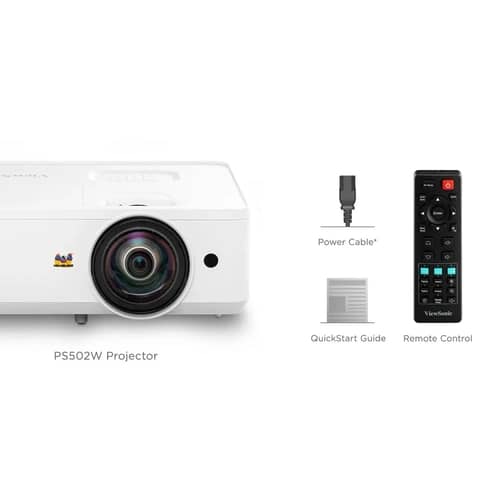 Proyector ViewSonic PS502W WXGA Tiro Corto de 4.000 ANSI Lum