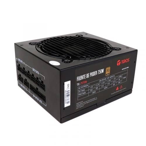Fuente Teros TE-7175N 750w 80 Plus Gold ATX Full Modular